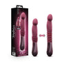 Temptasia Trixie Rechargeable 10 in. Silicone Thrusting Dildo Wine - Royal Sins