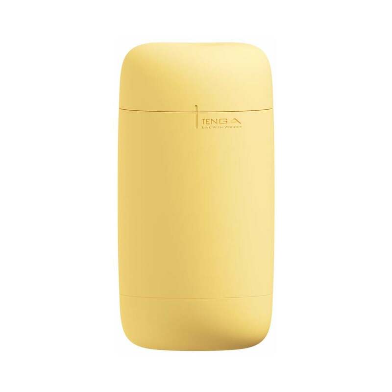 Tenga Puffy Stroker Custard Yellow - Royal Sins
