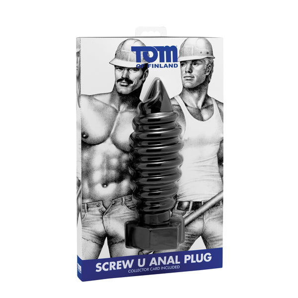 Tom of Finland Screw U Anal Plug