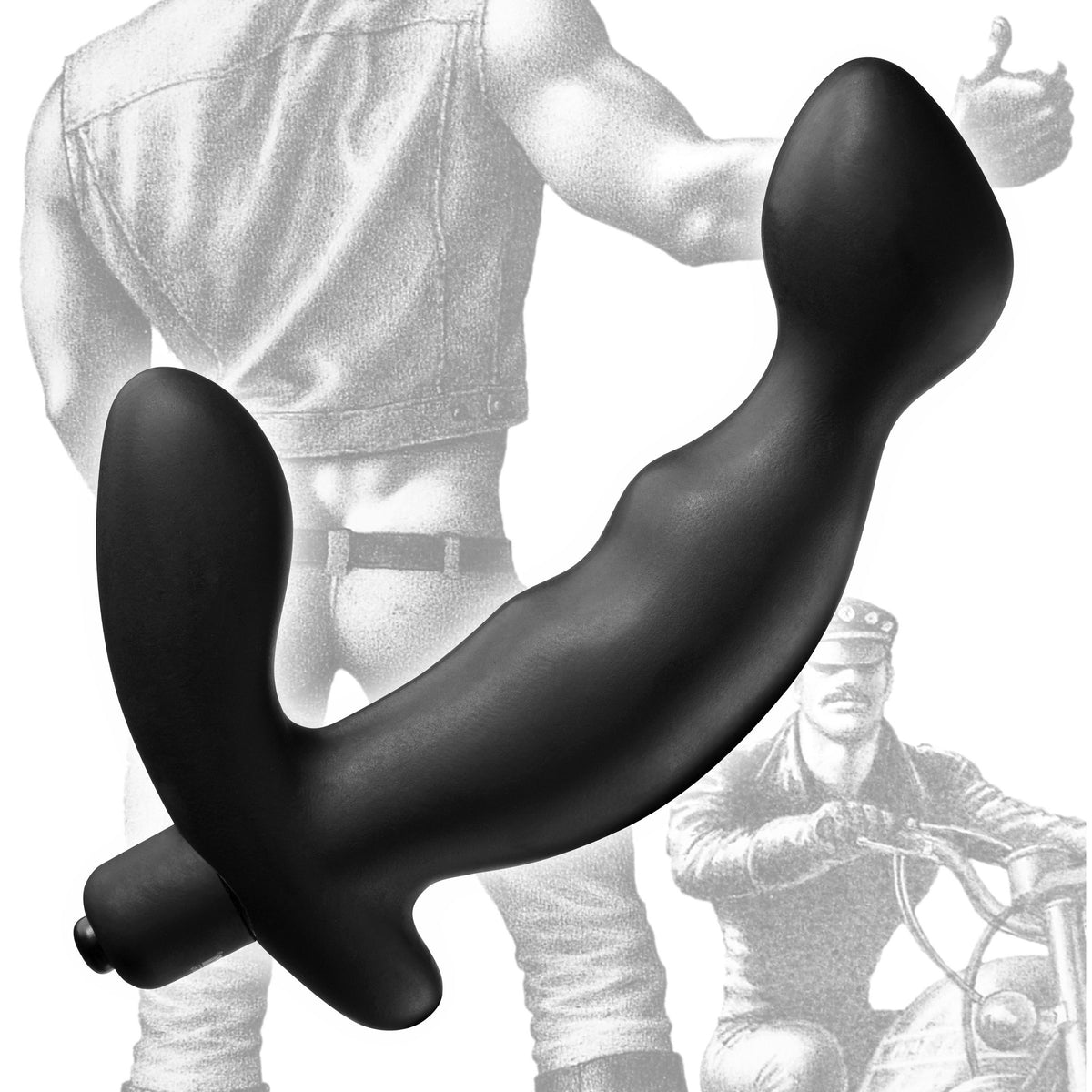 Tom of Finland Silicone P-Spot Vibe