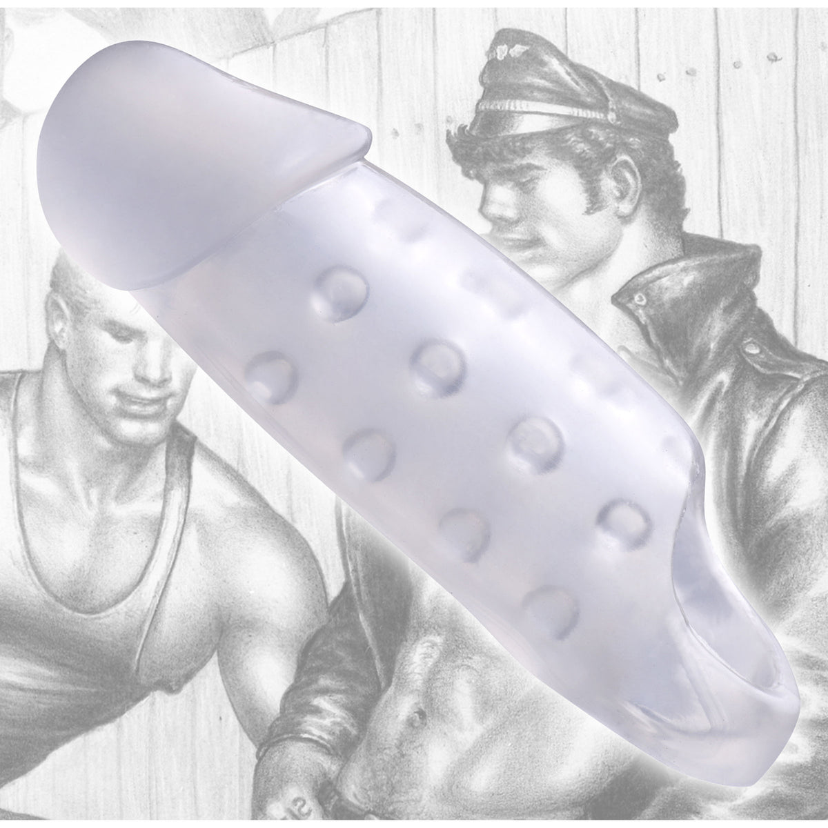 Tom of Finland Clear Smooth Cock Enhancer