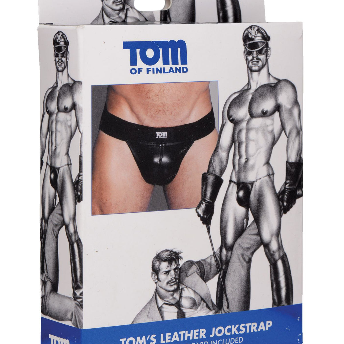 Tom of Finland Leather Jock Strap- ML