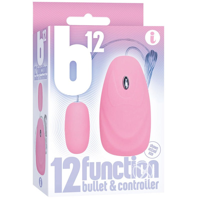 The 9's B12 Bullet 12 Function Bullet & Remote Pink - Royal Sins