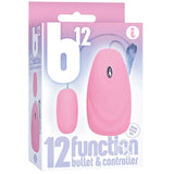 The 9's B12 Bullet 12 Function Bullet & Remote Pink - Royal Sins
