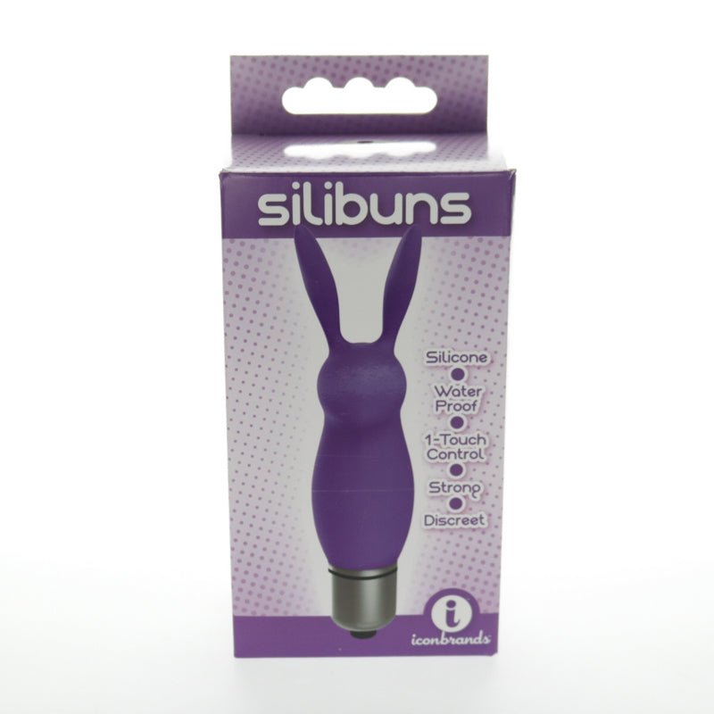 The 9's Silicone Bunny Bullet Purple - Royal Sins