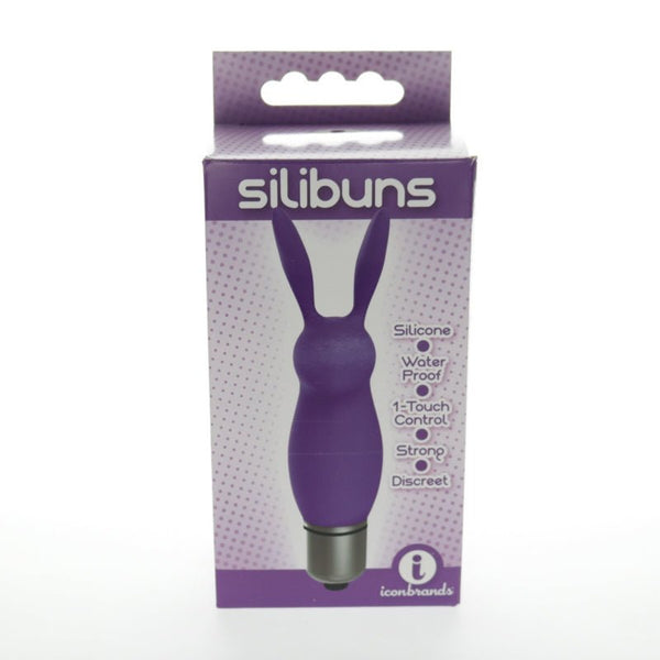 The 9's Silicone Bunny Bullet Purple - Royal Sins