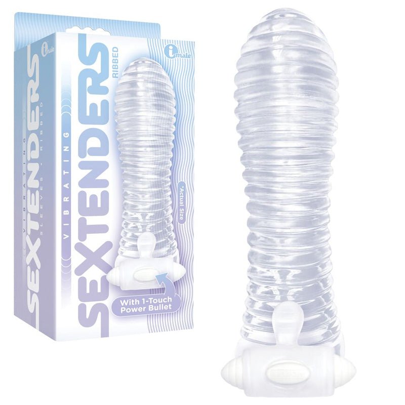 The 9's, Vibrating Sextenders, Ribbed - Royal Sins