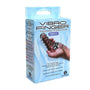 The 9's VibroFinger Ribbed Finger Massager Grey - Royal Sins