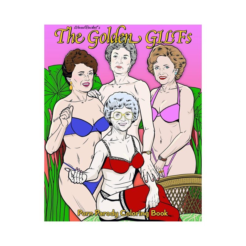 The Golden GILFs Porn Parody Coloring Book - Royal Sins