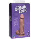 The Realistic Cock - UR3 - 6 Inch Brown - Royal Sins