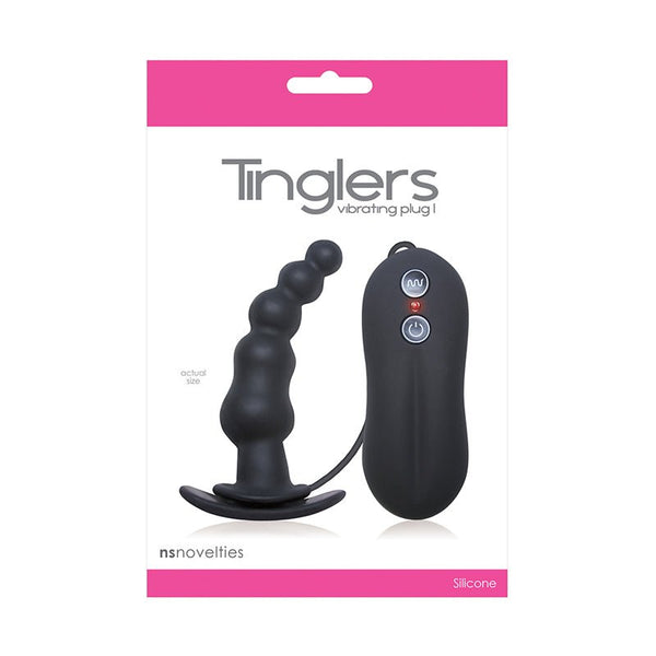 Tinglers Vibrating Plug I Black - Royal Sins