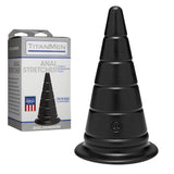 TitanMen - Anal Stretcher - 6 inches Black - Royal Sins