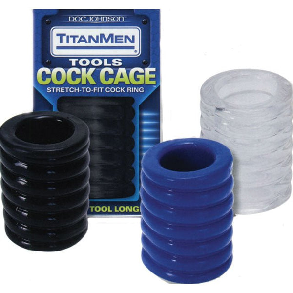 TitanMen - Cock Cage Blue - Royal Sins
