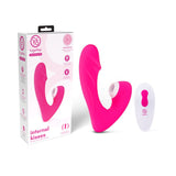 Together Internal Kiss Remote Control Vibe Pink - Royal Sins