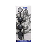 Tom of Finland Large Silicone Weighted Anal Ball Plug - Royal Sins