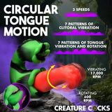 Tongue Lasher Silicone Vibrator - Royal Sins