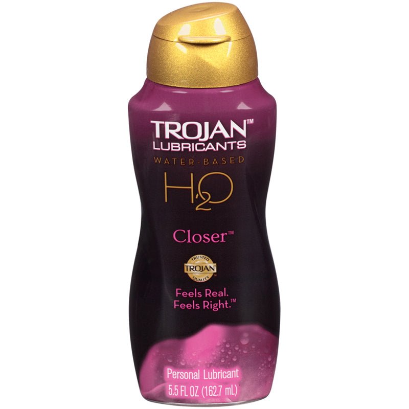 Trojan Lubricants H2O Closer 5.5oz. - Royal Sins