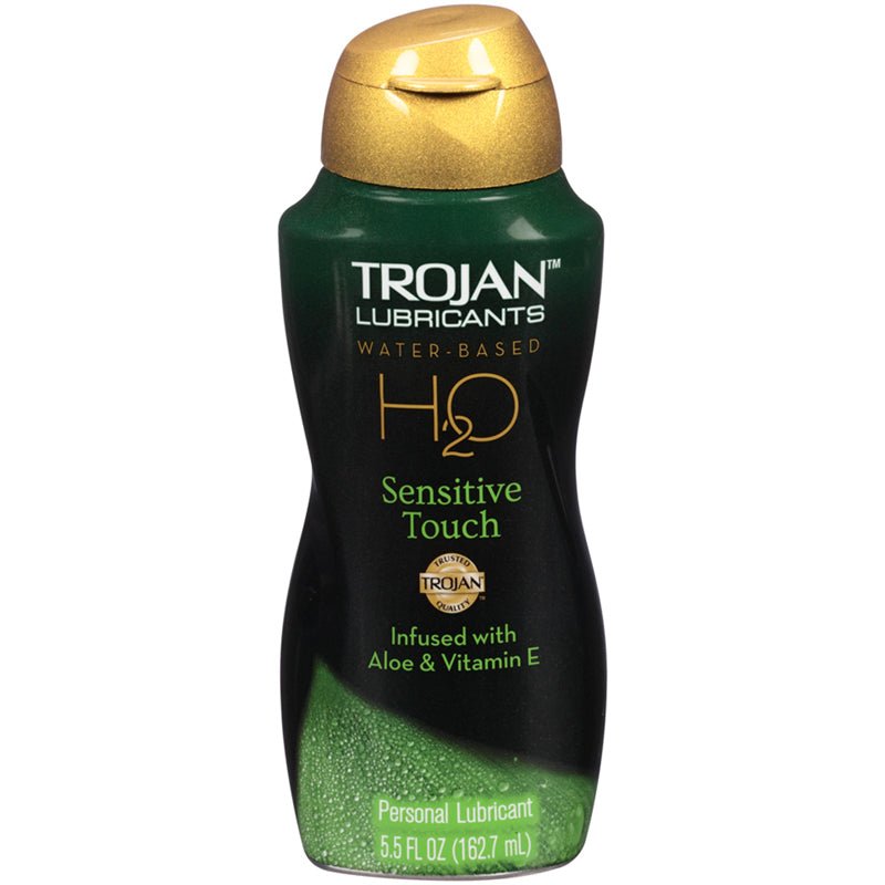 Trojan Lubricants H2O Sensitive Touch 5.5oz. - Royal Sins