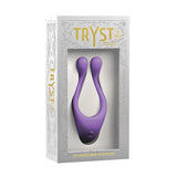 TRYST V2 Bendable Multi Erogenous Zone Massager with Remote - Purple - Royal Sins