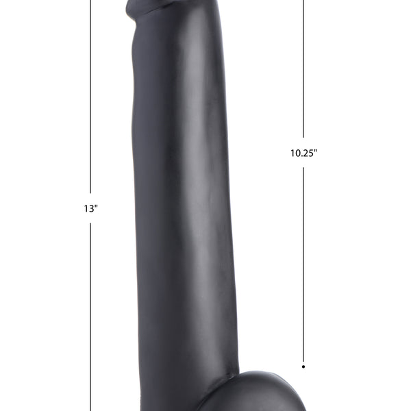 The Master Suction Cup Dildo - Black