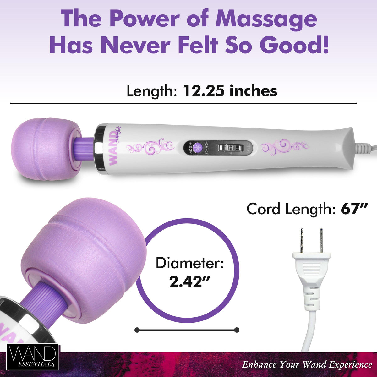 Wand Essentials 8 Speed 8 Mode Massager