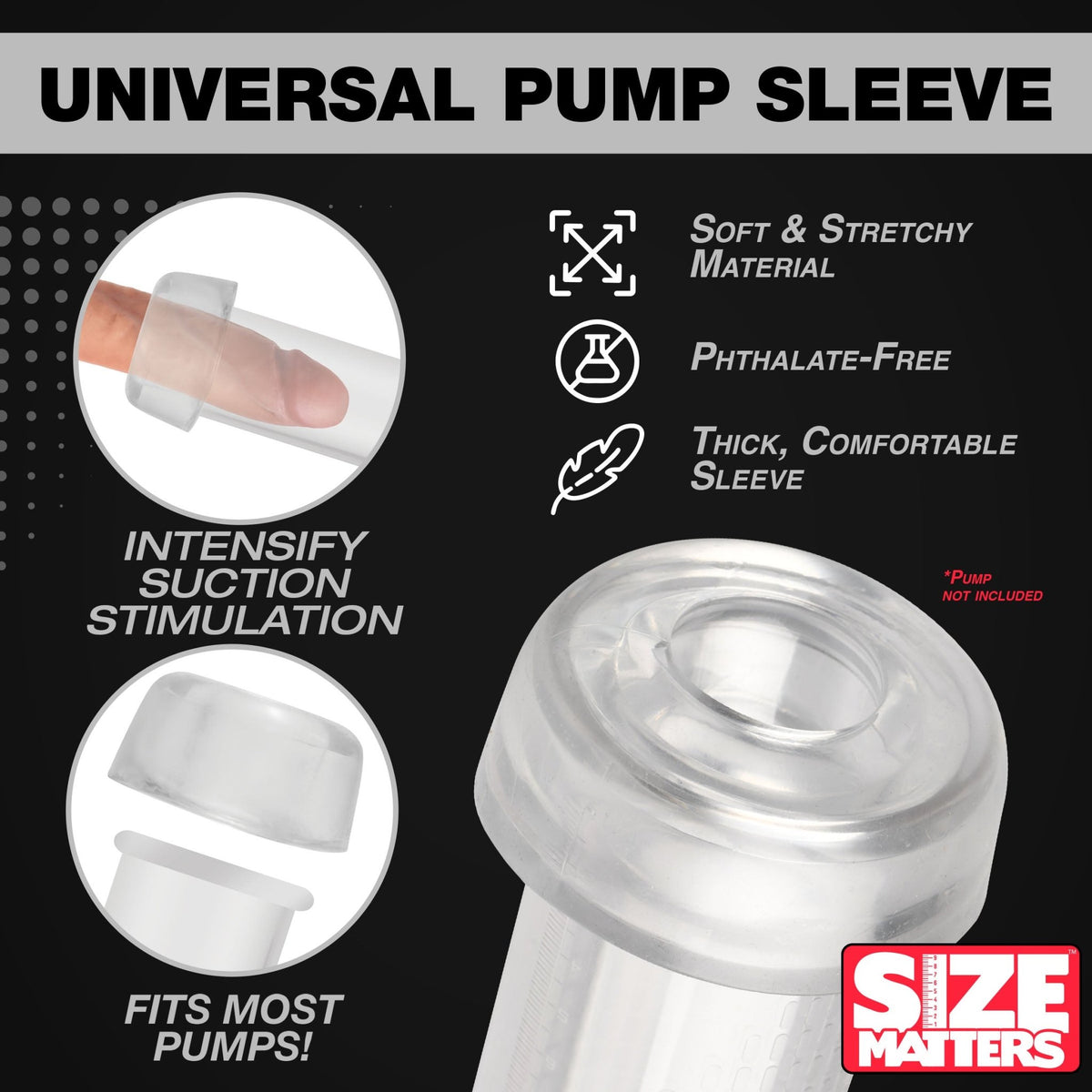 Universal Pump Sleeve - Royal Sins