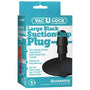Vac - U - Lock - Large Black Suction Cup Plug Black - Royal Sins