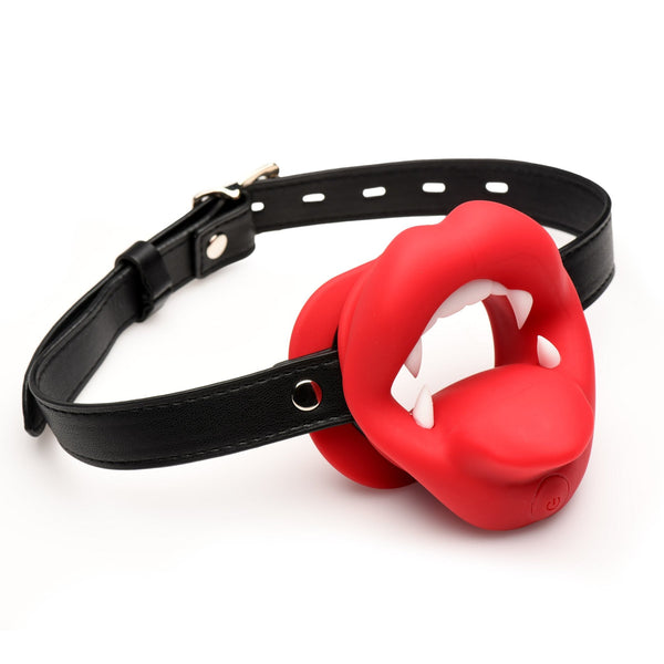 Vampire Vibrating Mouth Gag - Royal Sins