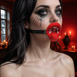 Vampire Vibrating Mouth Gag - Royal Sins