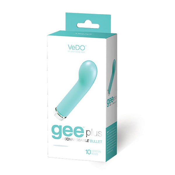 VeDO Geeplus Rechargeable Vibe - Tease Me Turquoise - Royal Sins