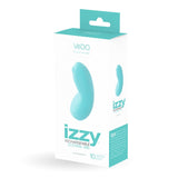 VeDO Izzy Rechargeable Clitoral Vibe - Tease Me Turquoise - Royal Sins
