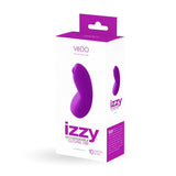 VeDO Izzy Rechargeable Clitoral Vibe - Violet Vixen - Royal Sins