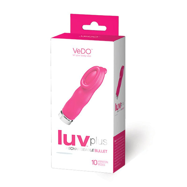 VeDO Luvplus Rechargeable Vibe - Foxy Pink - Royal Sins