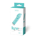 VeDO Luvplus Rechargeable Vibe - Tease Me Turquoise - Royal Sins