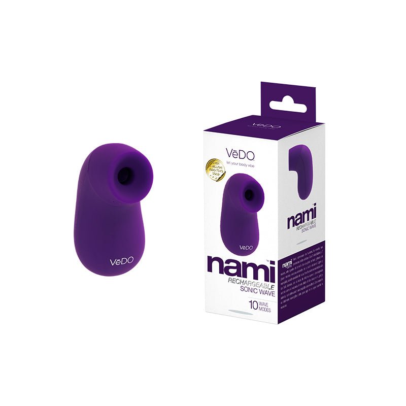 Vedo Nami Rechargeable Sonic Vibe Deep Purple - Royal Sins