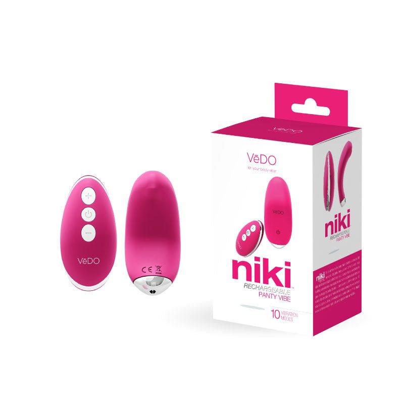 VeDo Niki Rechargeable Panty Vibe Pink - Royal Sins