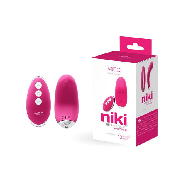 VeDo Niki Rechargeable Panty Vibe Pink - Royal Sins