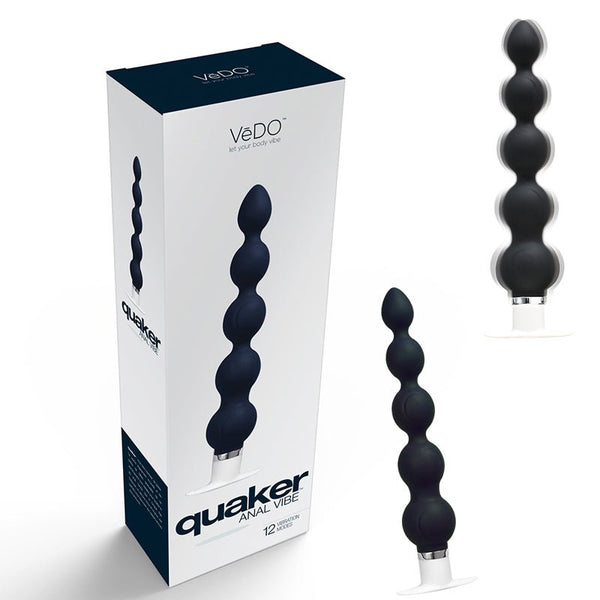 VeDO Quaker Anal Vibe Just Black - Royal Sins