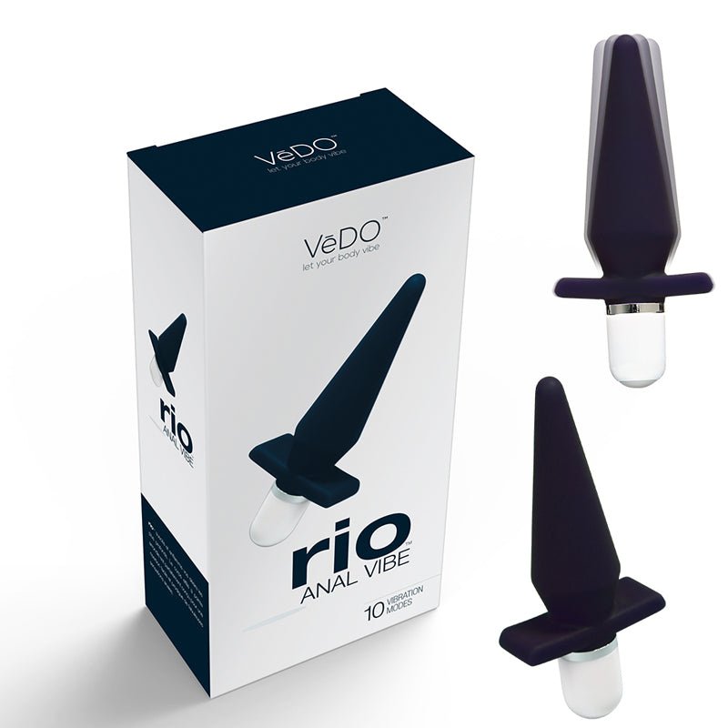 VeDO Rio Anal Vibe Just Black - Royal Sins