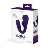 VeDO Suki Plus Rechargeable Dual Sonic Vibe Deep Purple - Royal Sins