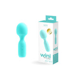 Vedo Wini Rechargeable Mini Wand Tease Me Turquoise - Royal Sins