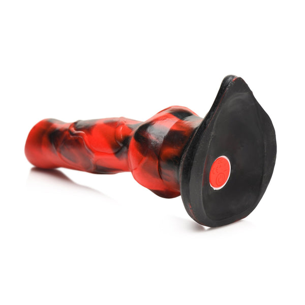 Vibra Beast Vibrating Silicone Dildo - Royal Sins