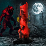 Vibra Beast Vibrating Silicone Dildo - Royal Sins