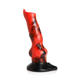 Vibra Beast Vibrating Silicone Dildo - Royal Sins