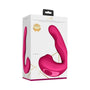 VIVE ZAKI Rechargeable Silicone Airwave Pulse Wave Vibrating G - Spot Vibrator Pink - Royal Sins