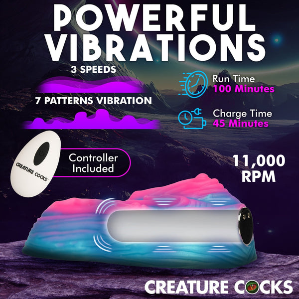 Vulvaron Vibrating Silicone Grinder - Royal Sins