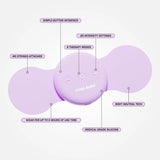 VUSH Aura Replacement Electro Gel Pads - Royal Sins