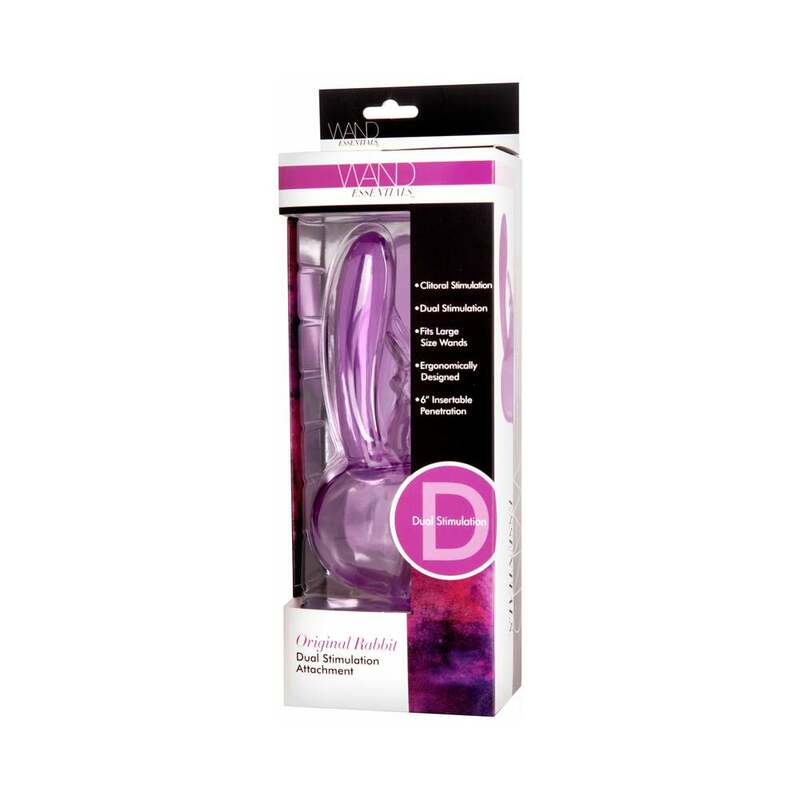 Wand Essentials Rabbit Attachment Purple - Royal Sins