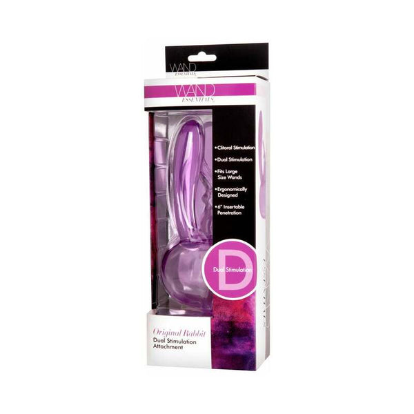 Wand Essentials Rabbit Attachment Purple - Royal Sins