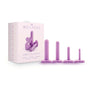 Wellness 4 - Piece Silicone Dilator Kit Purple - Royal Sins
